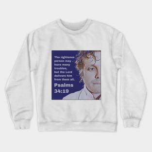 Psalms 34:19 Crewneck Sweatshirt